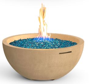 modern outdoor fire pit