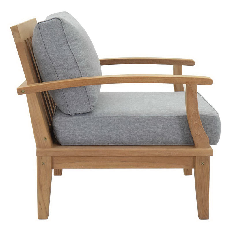Patio Elegance Marina 9-Piece Teak Outdoor Lounge Set by Modway