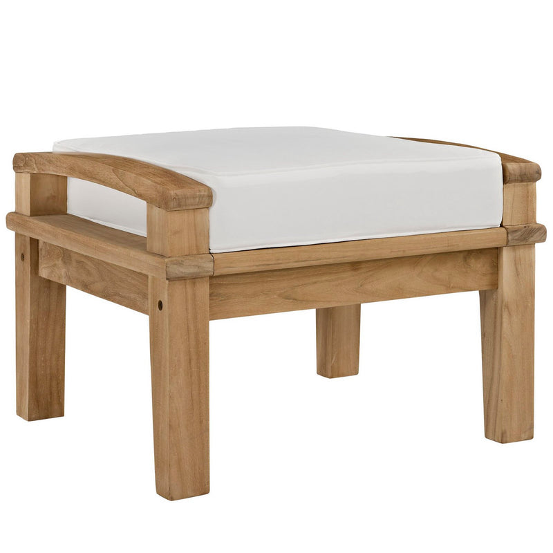 Patio Elegance Marina 9-Piece Teak Outdoor Lounge Set by Modway