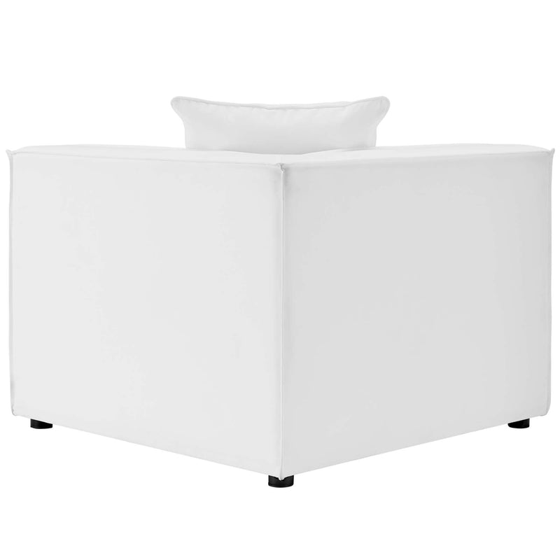Saybrook Outdoor Loveseat & Ottoman Set – Modway