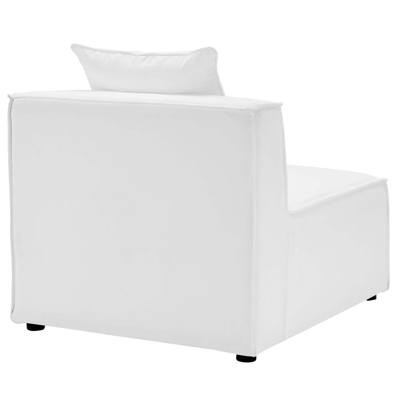 Saybrook 10-Piece White Outdoor Sectional Sofa by Patio Elegance - Patio Elegance