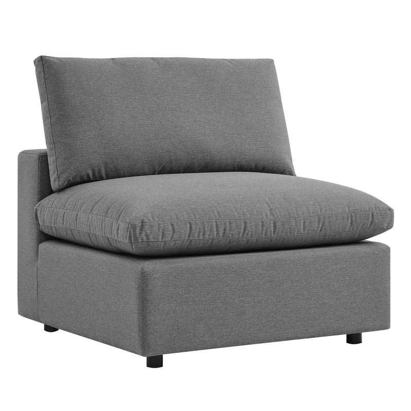 Patio Elegance Commix 5-Piece Outdoor Sectional Sofa Set by Modway