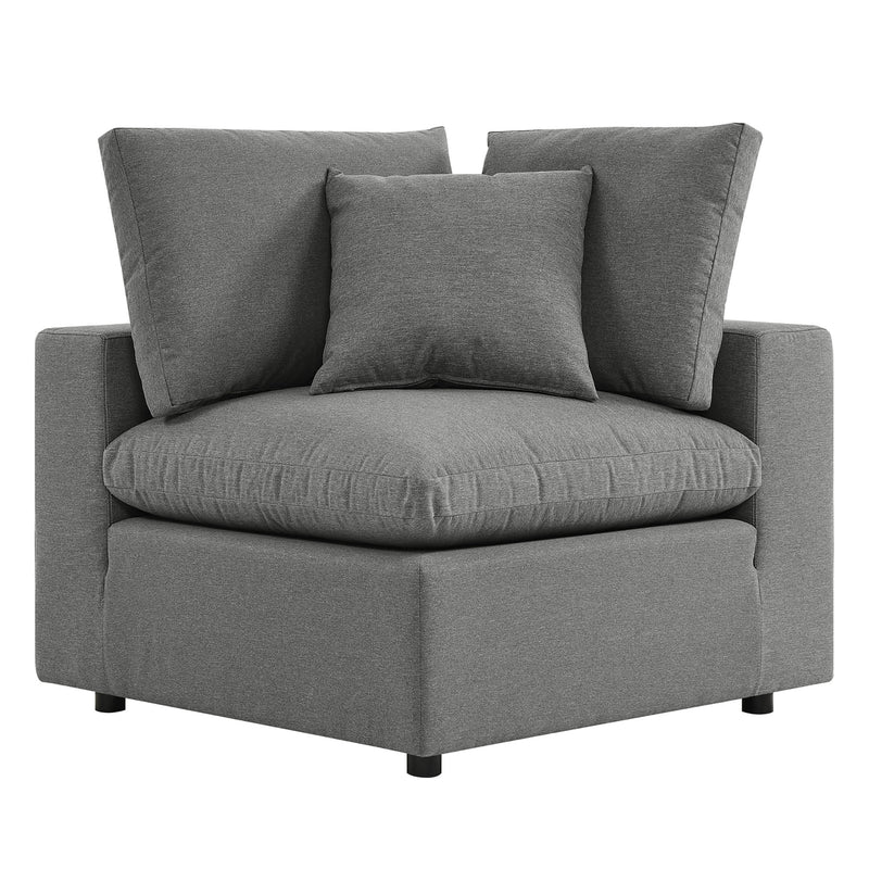 Patio Elegance Commix 5-Piece Outdoor Sectional Sofa Set by Modway