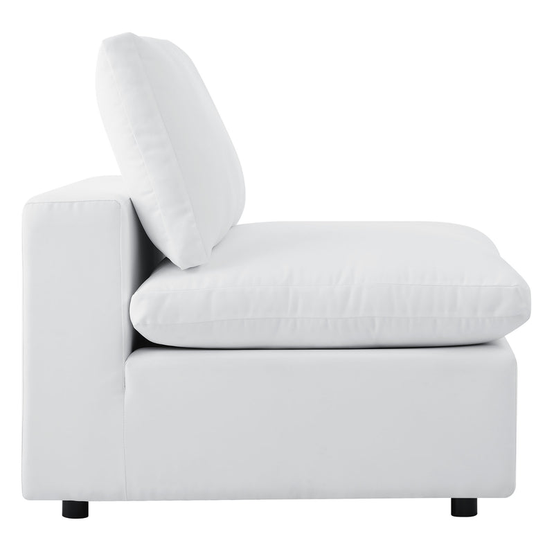 Commix 5-Piece Outdoor Sectional Sofa – Sunbrella® White Collection Exclusively at Patio Elegance