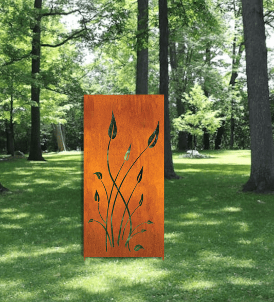 Outdoor Metal Privacy Screen Panels 24" x 60" & 24" x 72" – Heavy-Duty Steel for Patio & Fence