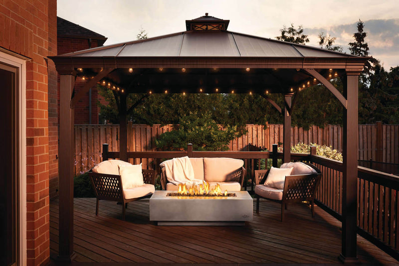 Patio Elegance Nexus 56-Inch Patioflame® Table – Fire Table