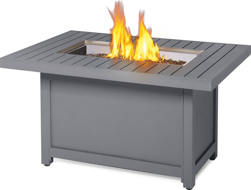 Patio Elegance Hamptons Rectangle Patioflame® Table – Fire Table