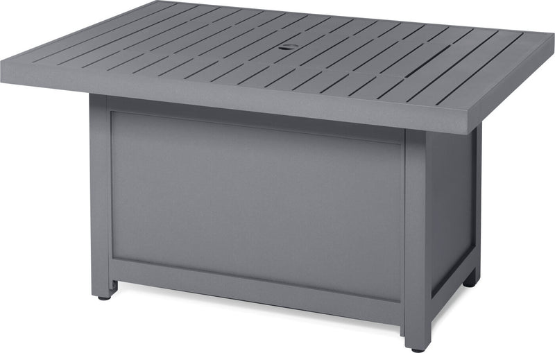 Patio Elegance Hamptons Rectangle Patioflame® Table – Fire Table
