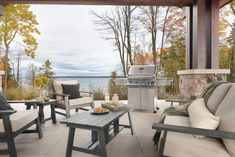 Patio Elegance Prestige PRO™ 500 RSIB Gas Grill with Infrared Side and Rear Burners
