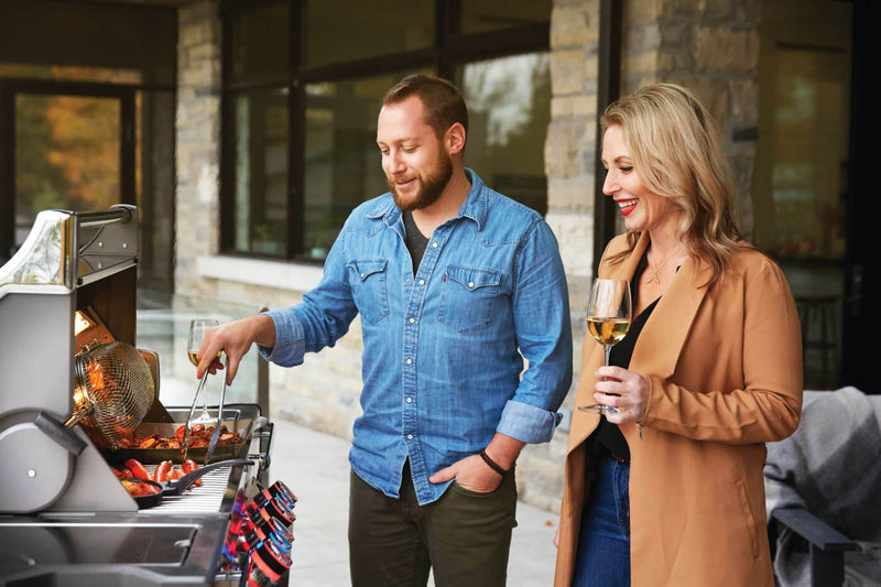 Patio Elegance Prestige PRO™ 500 RSIB Gas Grill with Infrared Side and Rear Burners