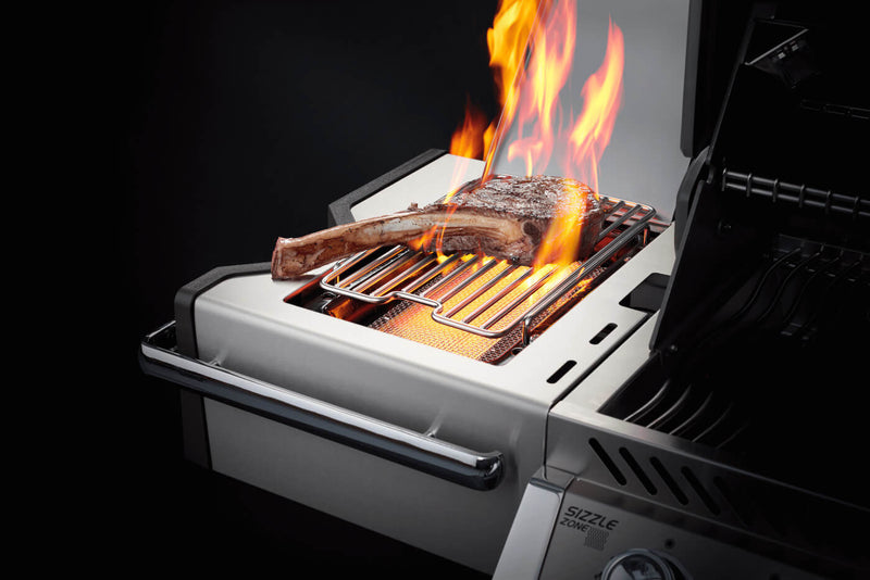 Patio Elegance Prestige PRO™ 500 RSIB Gas Grill with Infrared Side and Rear Burners