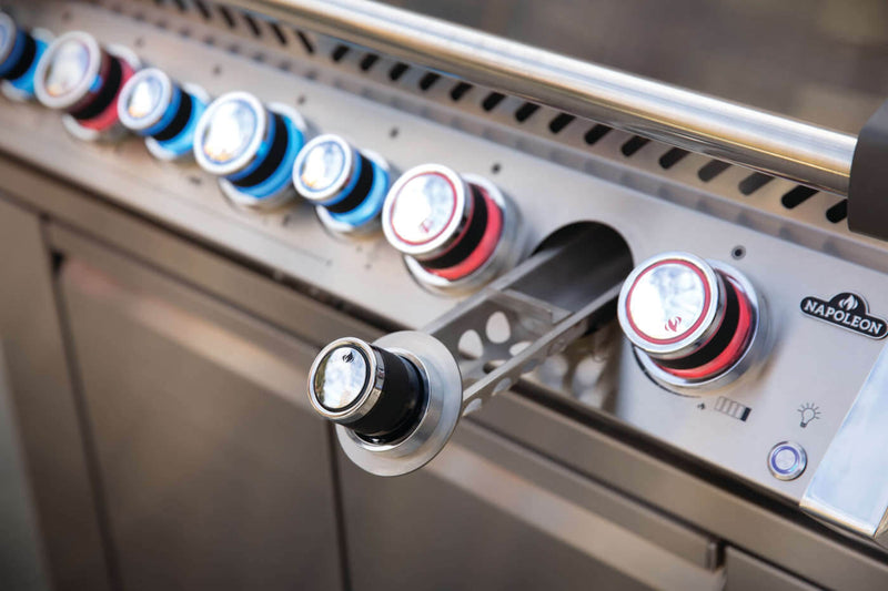 Patio Elegance Prestige PRO™ 665 RSIB Gas Grill with Infrared Side and Rear Burners