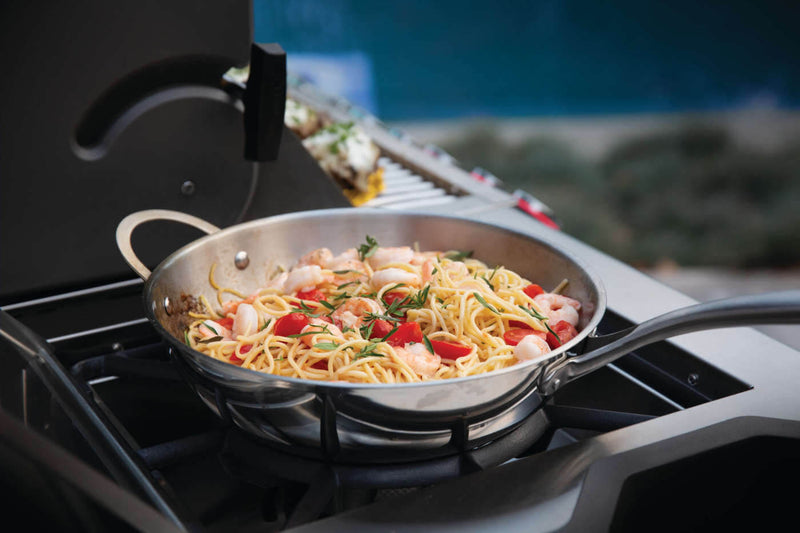 Patio Elegance Prestige PRO™ 825 RSBI Gas Grill with Power Side Burner and Infrared Rear & Bottom Burners