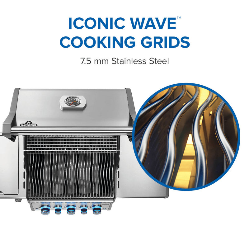 Patio Elegance Rogue® PRO‑S 425 RSIB Gas Grill with Infrared Side and Rear Burners