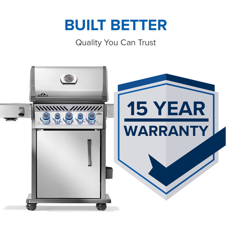Patio Elegance Rogue® PRO‑S 425 RSIB Gas Grill with Infrared Side and Rear Burners