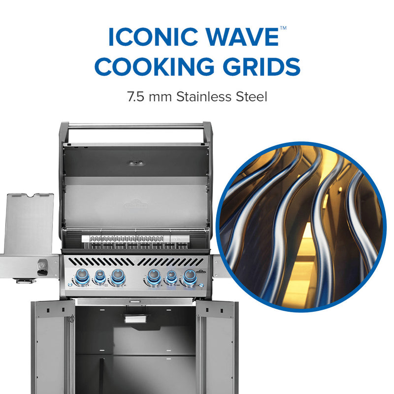 Patio Elegance Rogue® PRO‑S 525 RSIB Gas Grill with Infrared Side and Rear Burners
