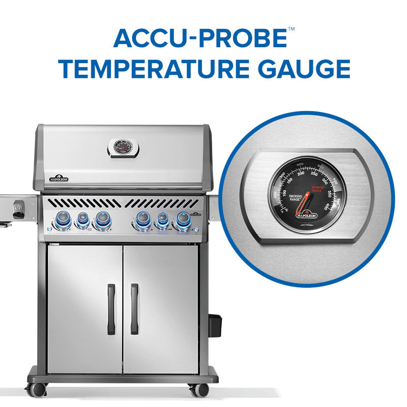 Patio Elegance Rogue® PRO‑S 525 RSIB Gas Grill with Infrared Side and Rear Burners