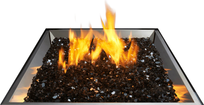 Patio Elegance St. Tropez Square Patioflame® Table – Fire Table