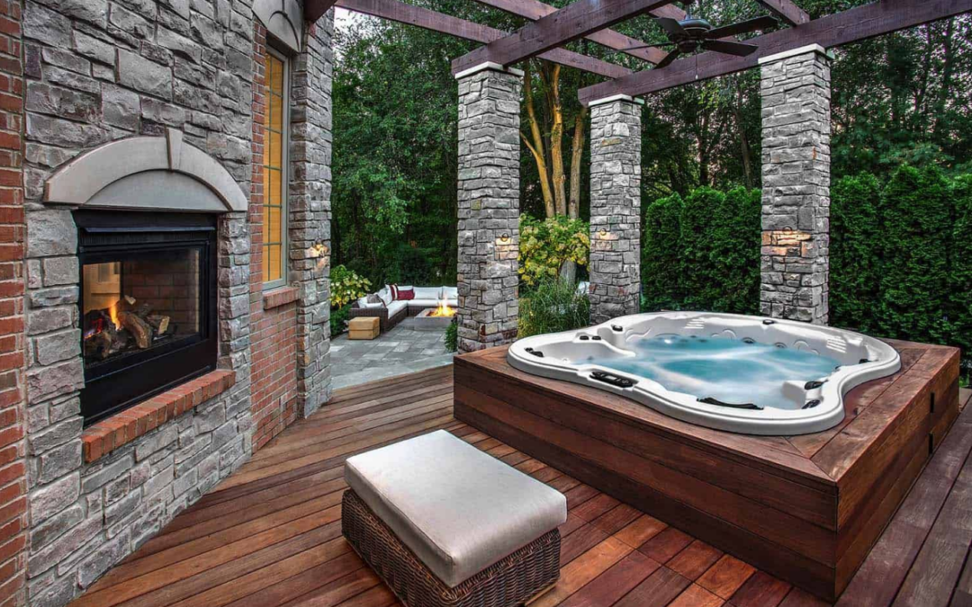 Monarch 5-Person Hot Tub – Spacious, Luxurious, Built for Relaxation - Patio Elegance