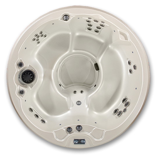 Northstar Round Hot Tub – 7' Outdoor Spa for 5 Adults
