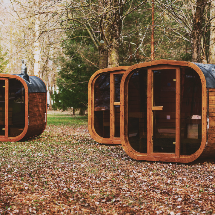 Patio Elegance MW12 – ThermoWood® Outdoor Sauna
