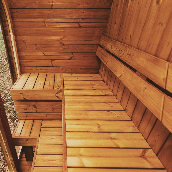 Patio Elegance MW12 – ThermoWood® Outdoor Sauna