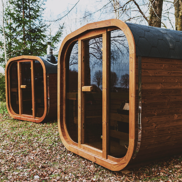 Patio Elegance MW12 – ThermoWood® Outdoor Sauna