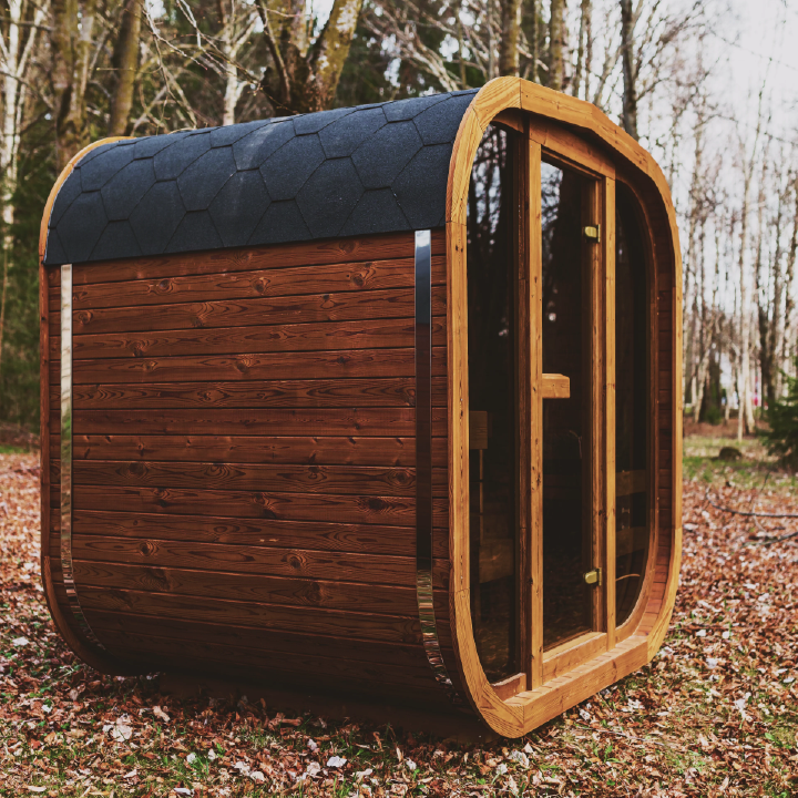 Patio Elegance MW12 – ThermoWood® Outdoor Sauna