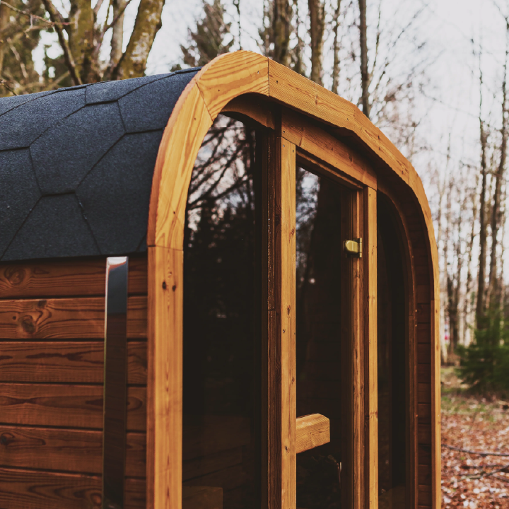 Patio Elegance MW12 – ThermoWood® Outdoor Sauna