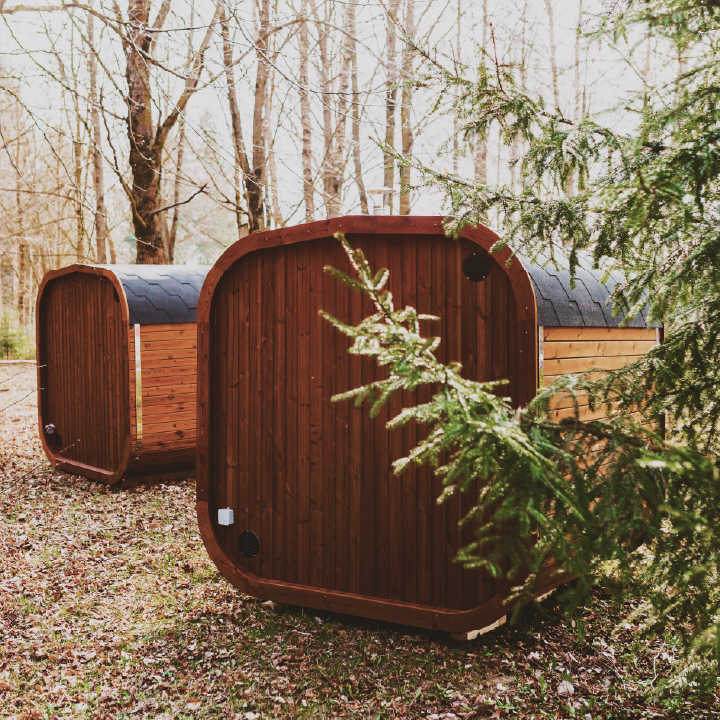 Patio Elegance MW12 – ThermoWood® Outdoor Sauna