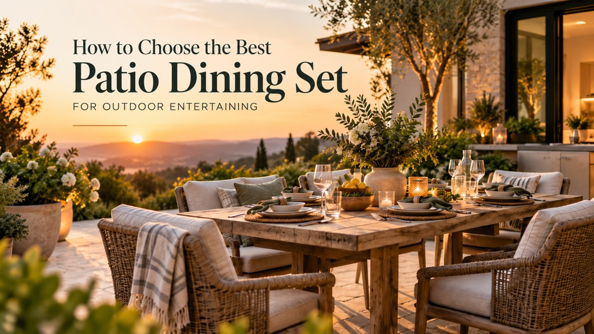 Best Patio Dining Set for Outdoor Entertaining| Blog