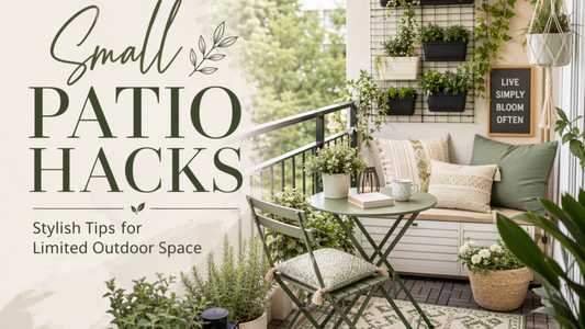 Small Patio Hacks: Stylish Tips for Limited Outdoor Space