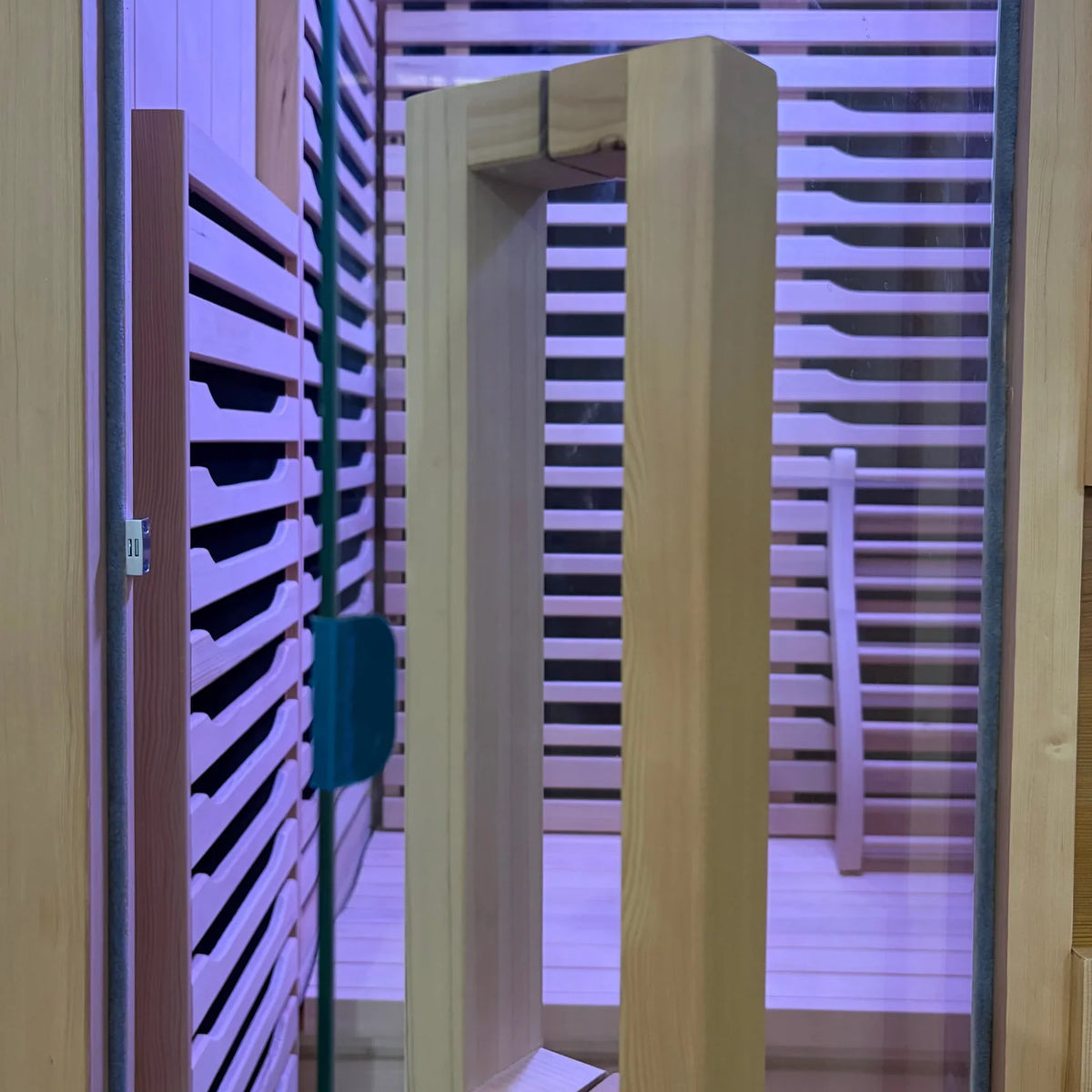 Blisspod | Milano | Full Spectrum Sauna | Canadian Hemlock Wood | Ultra Low EMF | 5 Far Infrared & 1 Red Glass Heater | Chromotherapy | Upto 2 Person