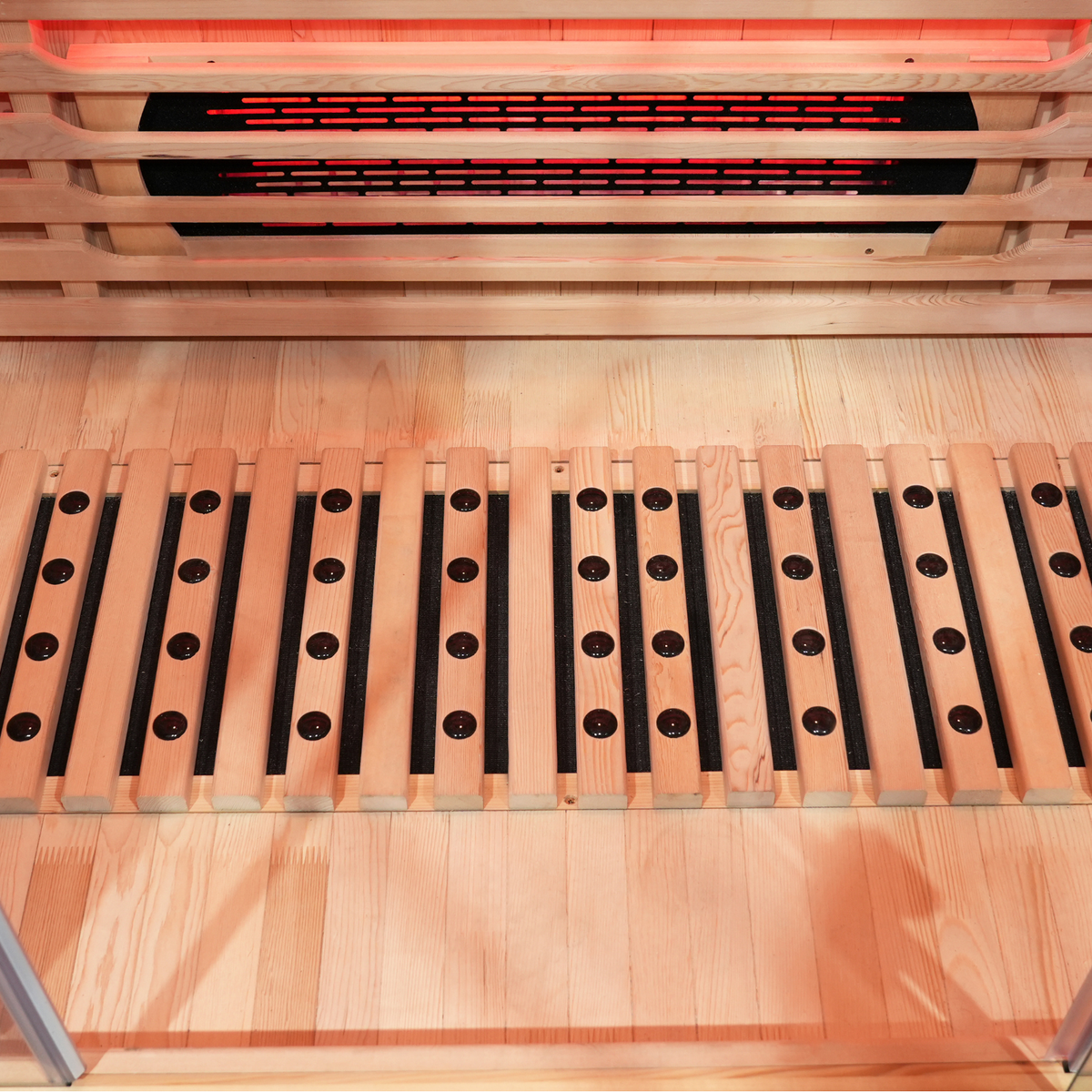 Blisspod I Venetian RED I All-In-One - Full Spectrum + Red Light Therapy I Indoor Premium Sauna I 3 Person