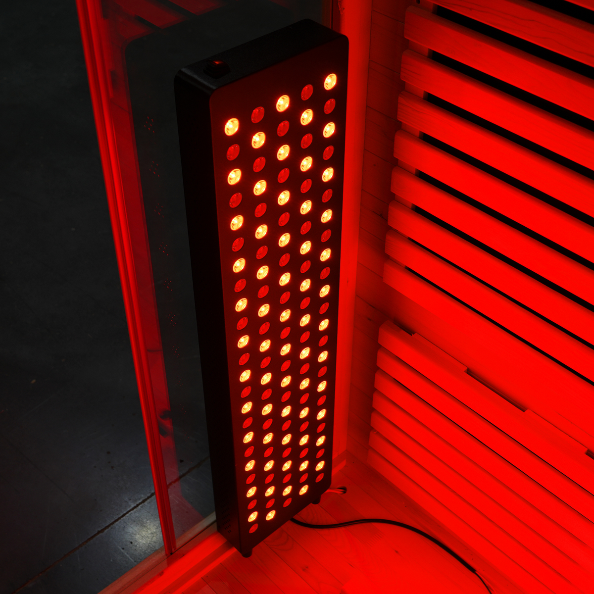 Blisspod I Venetian RED I All-In-One - Full Spectrum + Red Light Therapy I Indoor Premium Sauna I 3 Person