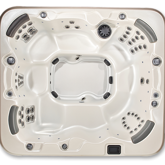 Alpine 7-Person Hot Tub – Spacious, Therapeutic, and Elegant