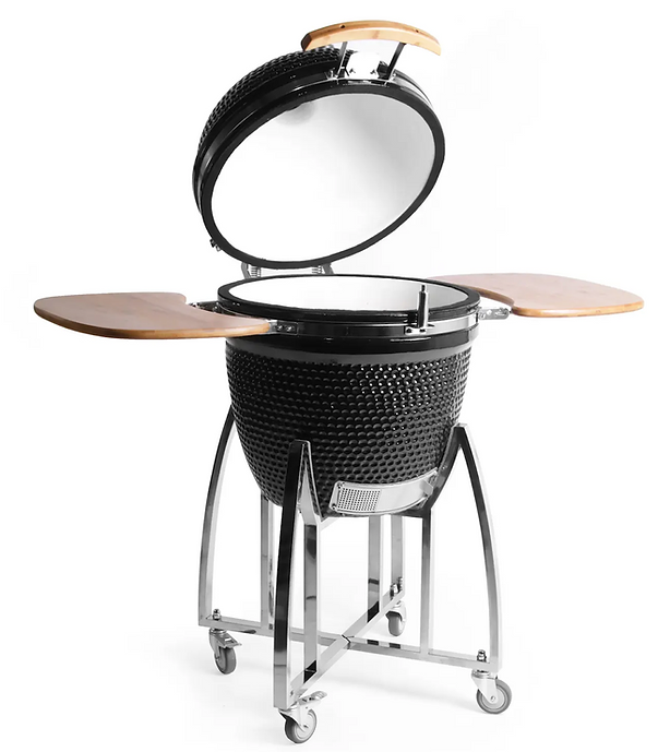 KoKoMo KoKoMaDo 21-Inch Ceramic Kamado BBQ Grill - Patio Elegance