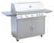 KoKoMo Classic 40” 5-Burner Freestanding BBQ Grill with Cart – 304 Stainless Steel