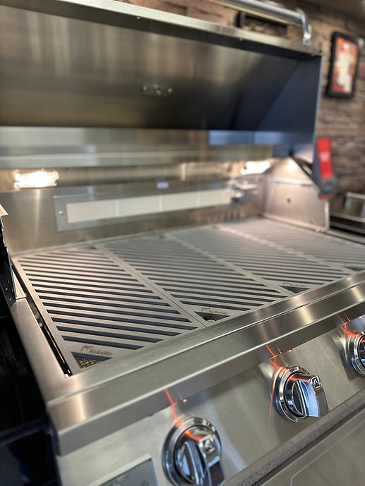 KoKoMo 32” Professional Built-In 4-Burner Gas Grill with Laser-Cut Grates & Back Burner