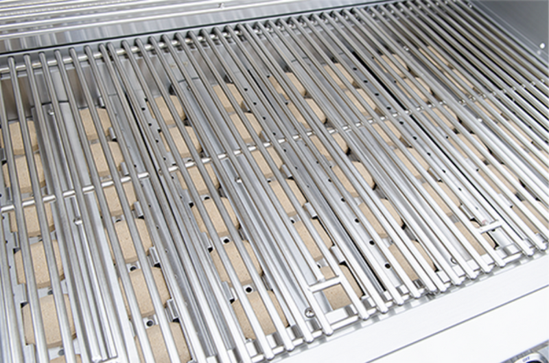 KoKoMo Classic 32” 4-Burner Built-In BBQ Grill + Cart – 304 Stainless Steel