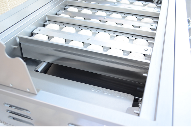 KoKoMo 40” Professional 5-Burner BBQ Grill + Cart – Freestanding Model - Patio Elegance