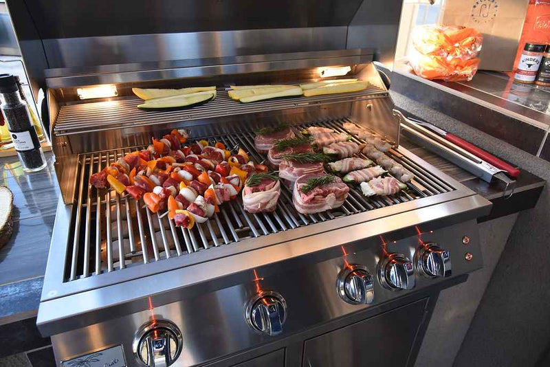 KoKoMo Montego Outdoor Kitchen BBQ Island – Built-In BBQ Grill Island for Patios