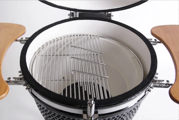 KoKoMo KoKoMaDo 21-Inch Ceramic Kamado BBQ Grill - Patio Elegance
