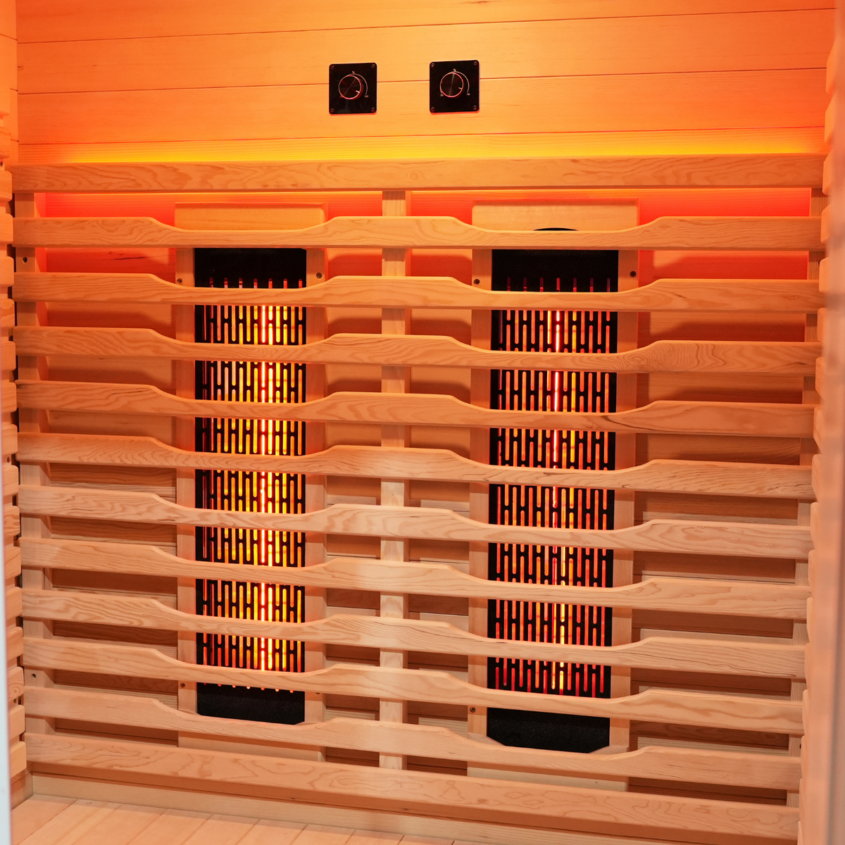 Blisspod I Venetian RED I All-In-One - Full Spectrum + Red Light Therapy I Indoor Premium Sauna I 2 Person