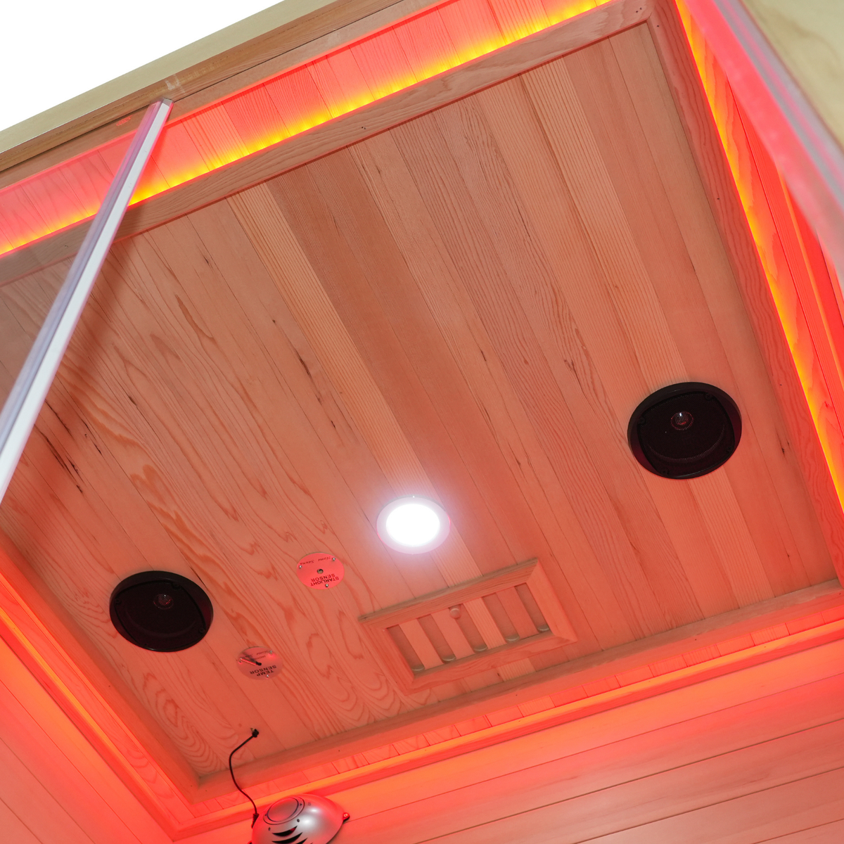 Blisspod I Venetian RED I All-In-One - Full Spectrum + Red Light Therapy I Indoor Premium Sauna I 2 Person