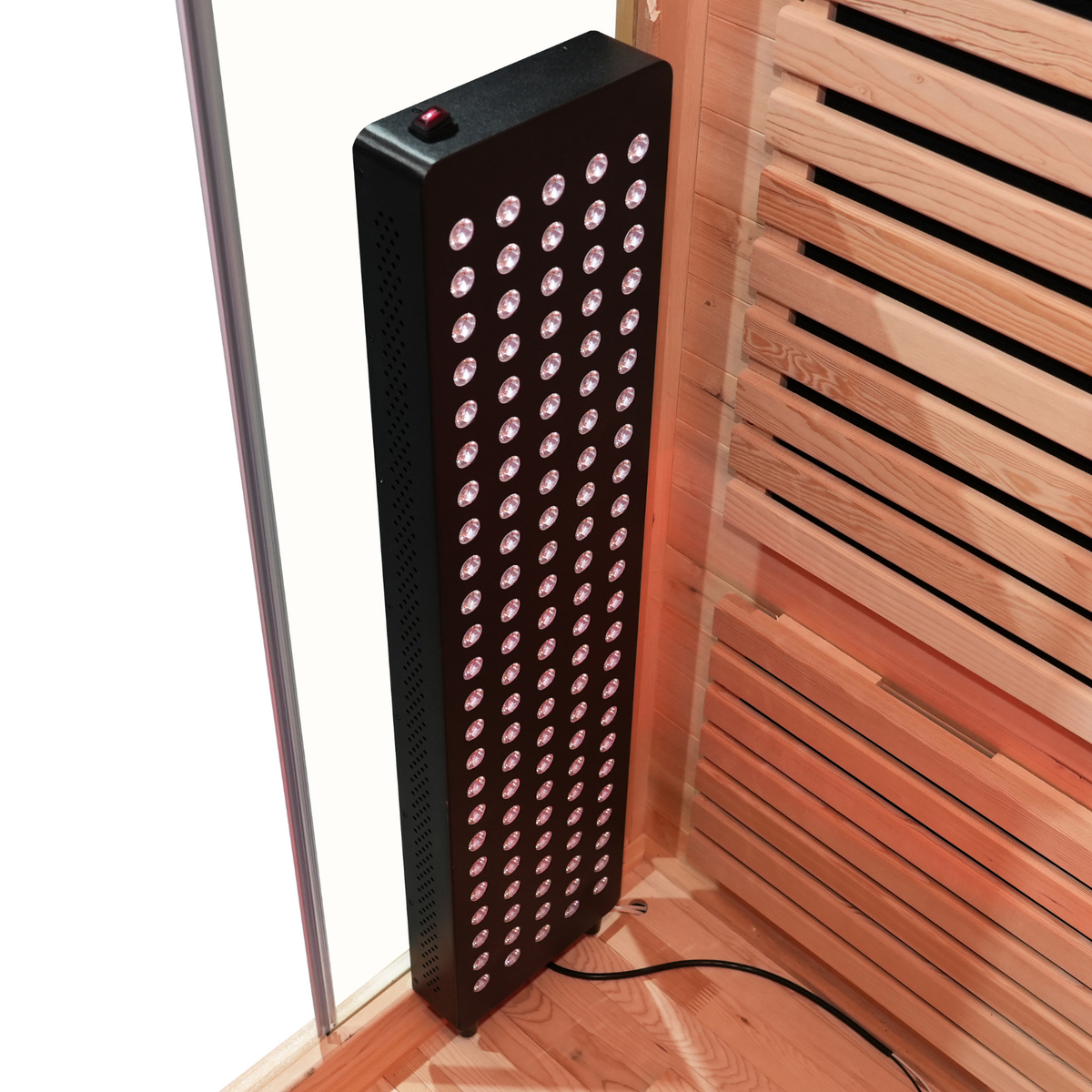 Blisspod I Venetian RED I All-In-One - Full Spectrum + Red Light Therapy I Indoor Premium Sauna I 3 Person
