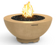 AFD 48" Fire Bowl in Black Lava Finish with FyreStarter Ignition in NG - 731BA11H6NC