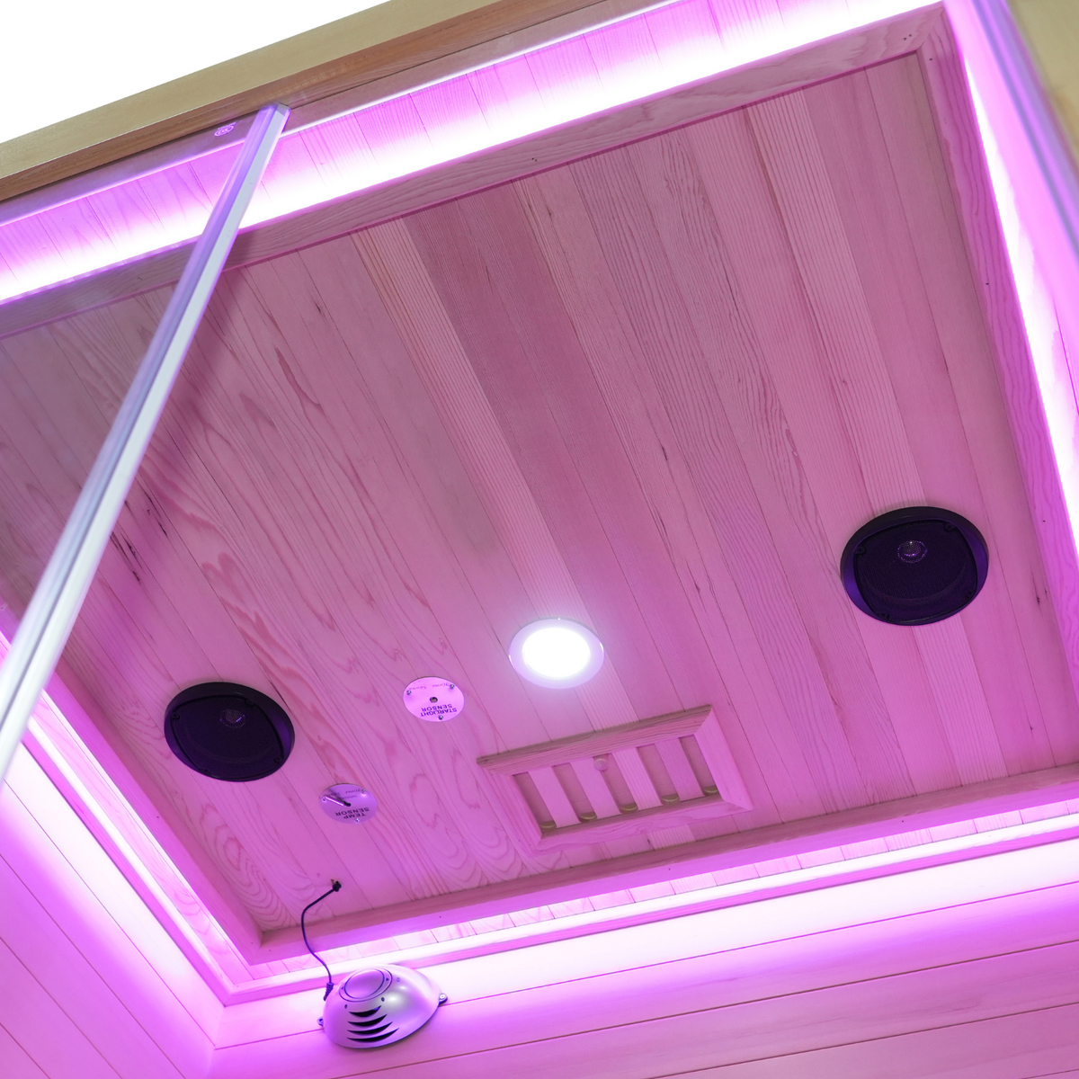 Blisspod I Venetian RED I All-In-One - Full Spectrum + Red Light Therapy I Indoor Premium Sauna I 2 Person