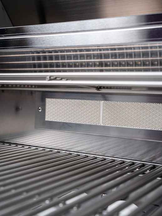 KoKoMo 7' Straight Outdoor Kitchen Island – Built-In 32” Grill + Fridge