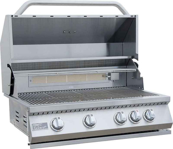 KoKoMo Mini Maui 6' Outdoor Kitchen Island – Compact BBQ Station with Seating